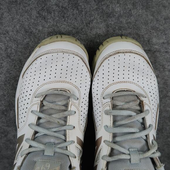 New Balance Shoes Womens 10.5 2E 696 V3 Tennis Sneaker Athletic Trainer White - Picture 10 of 13